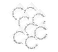 ibasenice 24pcs Acoustic Guitar Sound Hole Rosette Sticker Bridge Pins Decal Guitar Stickers Decoration