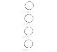 ibasenice 24pcs Classic Guitar Strings Acoustic Guitar Strings Soft and Sweet Sound