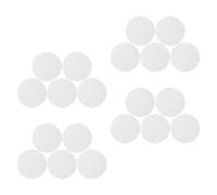 ibasenice 24pcs Compressed Wood Pulp Cotton Face Sponge for Gentle Facial Cleansing and Reusable Use, round Shape with Fine Porous Texture, for Sensitive Skin and Spa Use or Travel