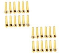 ibasenice 24pcs Guitar Bridge Pin Brass String Studs Guitar Accessories Replacement for Acoustic and Classical Guitars