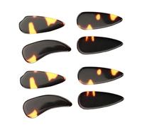 ibasenice 24pcs Guzheng Finger Picks String Instrument Finger Picks Thumb and Nail Covers for Chinese Zither and Guitar Playing