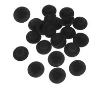 ibasenice 24pcs Mini Black Felt Top Hats for Crafts DIY Hair Accessories Doll Decorations Christmas Party Ornaments Versatile Small Miniature Hats for Festive Art Supplies