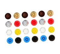 ibasenice 24pcs Volume Knob Potentiometer Cap for Guitar Material Bass Volume Control Knob Caps Replacement for Electric Guitar Accessories