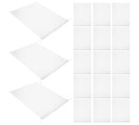 ibasenice 24pcs White Woven Storage Bags for Shipping and Household Sundries, Reusable Polypropylene Packing Bags with Large Capacity for Storing or Sundries at Home