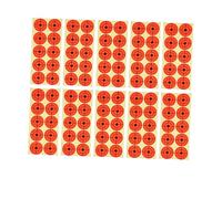 ibasenice 25 Sheets Portable Archery Training Target Stickers Durable Self Adhesive Aim Paper with High Definition Patterns Lightweight and Easy to Carry for Shooting Practice