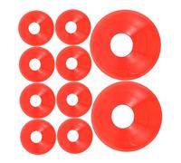 ibasenice 25pcs Soccer Training Discs Durable Agility Cones for Football Basketball Drills Sports Training Equipment Boost Coordination Technical Skills