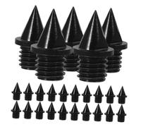 ibasenice 25pcs Track Spikes for Running Shoes Slip Metal Spikes for Athletes for Various Track Conditions Cross Country Enhanced Traction Stability