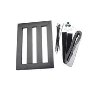 ibasenice 28pcs Guitar Effector Bracket Guitar Gear Accessories Hook and Loop Board for Electric