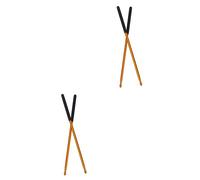 ibasenice 2pairs Aluminium Drumsticks Practice for Drummers Rust-resistant Sticks for Pad Exercises