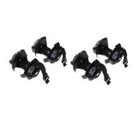 ibasenice 2pairs Cool Flashing Skating Wheels for Heel Rollers Skating Shoes Function for in Parks Streets