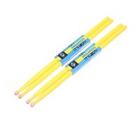 ibasenice 2pairs Custom Drumsticks Ahead Drumsticks Alternative Junior Drum Sticks Maple Practice Percussion Instruments Stick