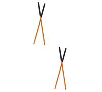 ibasenice 2pairs Drum Stick for Drummers Alloy Practice Sticks Build Strength Speed