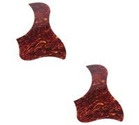 ibasenice 2pcs Acoustic Guitar Pickguard Self-adhesive Sticker Guitar Pick Style Pickguard