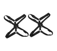 ibasenice 2pcs Adjustable Saxophone Shoulder Strap Three-point Support for Alto Tenor