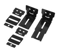 ibasenice 2pcs Adjustable Soundbar Wall Mount Bracket for Speaker Shelf Stable Indoor Audio Mounting Holder for Home Use under Tv