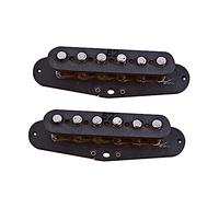 ibasenice 2pcs Alnico Magnetic Steel Pickup Bobbin Cover Accessories for Electric Guitar Single Coil Humbucker Plastic Slug Bobbin Replacement Parts