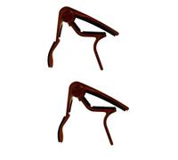 ibasenice 2pcs Aluminium Alloy Capo for Guitar Tuner Key Trigger Capo Guitar Accessories Ukulele Tuner for Live Performances and Studio Recordings