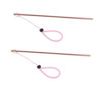 ibasenice 2pcs Aluminum Alloy Scuba Diving Probe Stick with Lanyard Underwater Noise Maker for Team Communication Dive Gear for Enhanced Exploration and Safety