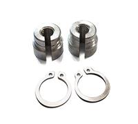 ibasenice 2pcs Aluminum Cable Sleeve Cable Jacket for Car Accessories Compatible Throttle