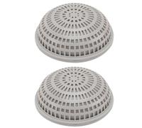 ibasenice 2pcs Aquatic Plant Breeding Boxes White Half-sphere Aquarium Planting Containers Fish Tank Landscape Decor for Freshwater Aquatic Plants