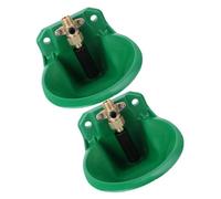 ibasenice 2pcs Automatic Drinking Bowl for Sheep and Cattle Copper Valve Water Fountain Easy to Use Pet Supplies for Livestock Anti-bite Design Practical Water Trough