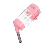 ibasenice 2pcs Automatic Hamster Water Feeder Leak Ball Scroll Design Pet Drinking Fountain Durable Eco Friendly Material for Rabbit Chinchilla Cage Easy to Attach