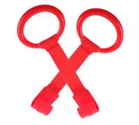 ibasenice 2pcs Baby Bed Hand Rings Crib Hanging Pull Rings Nursery Cot Ribbon Lightweight Portable Toddler Hand Pull for Physical Development