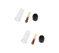 ibasenice 2pcs Bassoon Reed Storage Case Small Artist Craft Box for Bassoon Instrument Accessories Easy Cleaning