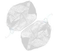 ibasenice 2Pcs Beehive Transport Mesh Bags with Drawstring, Ventilated Hdpe Mesh Structure for Easy Sealing and Opening, White Bee Box Net Bags Suitable for Beekeeping Transport