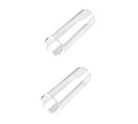 ibasenice 2pcs Beginners Guitar Slide Compatible Finger Slider Acoustic Guitarra Slide Bar Jazz Blues Country Strings Instrument Accessory