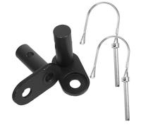 ibasenice 2pcs Bike Coupler Trailer Adapter Steel Bike Trailer Attachment Compatible with Most Safety Ensuring and Girls Accessory for Babies