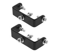 ibasenice 2pcs Bike Rear Rack Adapter Folding and Road Bicycle Mount | Adjustable Bike Cargo Rack Accessories for Seat Post Racks, Quick Installation, Improves Cargo Carrying