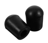 ibasenice 2Pcs Black Rubber Endpin Caps for Cello Non Slip Endpin Protectors Lightweight Portable Enhanced Grip Protective Design for Musicians the Go