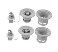ibasenice 2pcs Boat Air Valve Replacement for Inflatable Kayaks Surfboards Rafts Kayak Inflation Valve with Airtight Seal for Fast Inflation Deflation and Leak Prevention