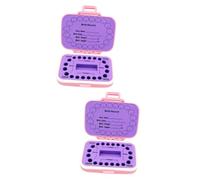 ibasenice 2pcs Box for Lost Teeth for Boys and Girls for Boy Girl Memory Storage Featuring Keepsake Moments