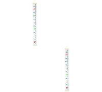 ibasenice 2pcs Boys and Girls Height Chart Hanging Height Chart Decorative Wall Pendant for Boy Girl Growth Measurement at Home Nursery