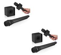 ibasenice 2pcs Boys and Girls Microphone Toy Realistic Pretend Microphone for Toddlers for Little Boys and Girls Develops Confidence Singing and Acting