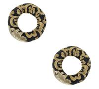 ibasenice 2pcs Buddhist Sound Bowl Cushion Embroidered Pad for Tibetan Singing Bowls Lightweight and Portable for Meditation and Yoga Sessions