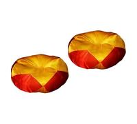 ibasenice 2pcs Buddhist Sound Bowl Pad Tibetan Cushion Holder for Meditation Decorative Support for Singing Bowls Smooth Protective Mat for Buddhism Enthusiasts