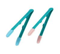 ibasenice 2Pcs Cat Eye Comb Portable Tear Stain Cleaning Brush for Kittens Eye Cleaning Grooming Tool Eliminates Loose Hair Tangles and Dirt