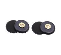 ibasenice 2pcs Cello Slide Pad Cello End Pin Stand Violoncello End Pin Holder for String Instrument Accessories to Prevent Rug from Sliding Black Accessories for Bedroom