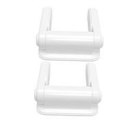 ibasenice 2Pcs Child Safety Door Handle Lock, Childproof Door Locks for Toddlers, Prevent Children Entering Dangerous Places, Plastic Safety Guard for Home