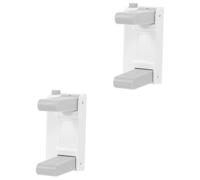 ibasenice 2pcs Childproof Door Lock Lever Handle Safety Lock for Doors Double Baffle Structure Easy to Use