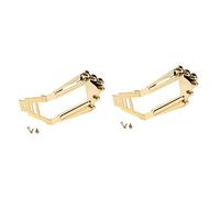 ibasenice 2pcs Classical Guitar Bridge Acoustic Guitar Accessory Frame Parts Vintage Tailpiece