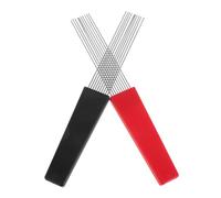 ibasenice 2pcs Comfortable Grip Guiro Brush for Percussion Instruments Reusable Guiro Tool for Boys and Girls and Adults Musical Expression Rhythm Development Fun and Safe Music Education