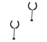 ibasenice 2pcs Cucurbit Flute Wall Rack Practical Hanging Bracket for Safe Storage and Display of Your Hulusi Space-saving Design Easy to Install Protective Material for