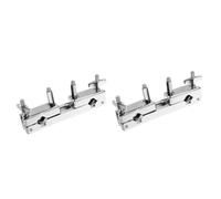 ibasenice 2pcs Cymbal Bracket Cymbal Clamp Drum Kit Holder Drum Clamp Mount Lightweight Mounting