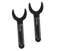 ibasenice 2pcs Dental Photography Background Plates Black Intraoral Photo Contrast Boards for Orthodontic Clinical Use Oral Cheek Backdrop Plates High Temperature Resistant Enhanced