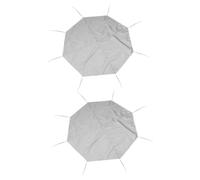 ibasenice 2pcs Dog Crate Cover Pet Cage Protector Coated Sun Easy to Install Remove Double Sided Design Suitable for Indoor Outdoor Camping Car Travel Beach Play