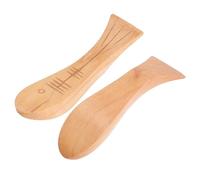 ibasenice 2pcs Drumstick Holder for Tongue Drum Fish-shaped Mallet Bracket Durable Wood Fittings Convenient Storage Compatible with Various Drumsticks